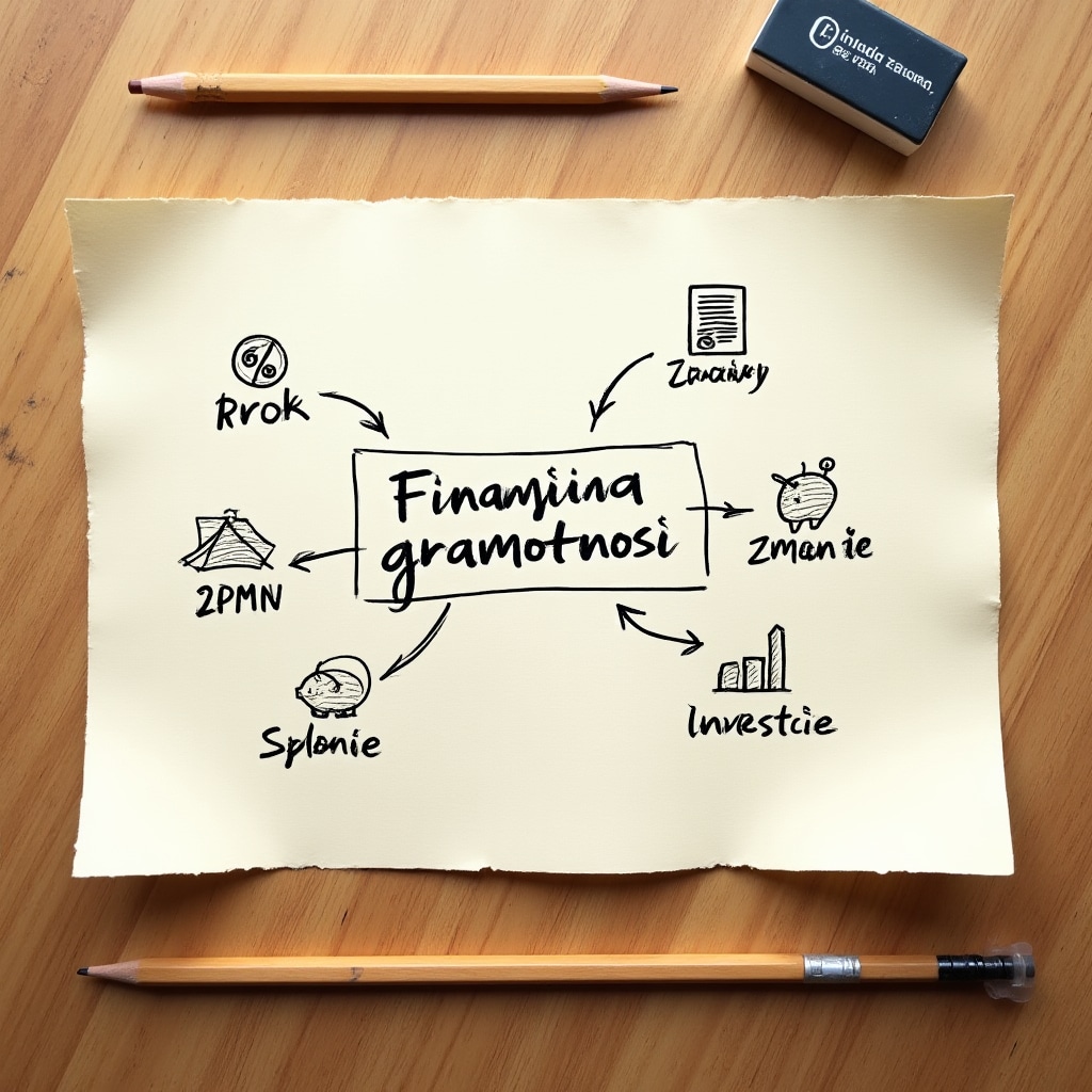 Vizuálna mapa finančných pojmov a ich vzájomných vzťahov